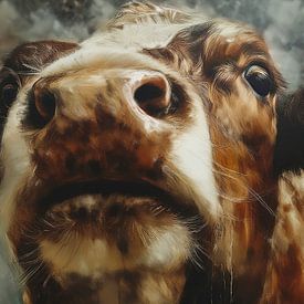 Koeien blik van Marjolein Deelen