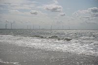 De golven bij Burgh Haamstede