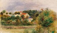 Renoir, Villen in einem Park (1911) von Atelier Liesjes Miniaturansicht