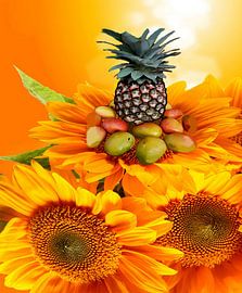 PINEAPPLE SUN-FLOWER FRUITINESS by BRIAN PIERRE-ALEXANDER
