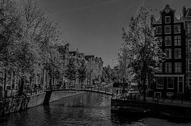 Aan de Amsterdamse grachten von Pier Giorgio Tesser