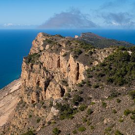 Cliffs of the Sierra Helada on the Mediterranean coast by Adriana Mueller