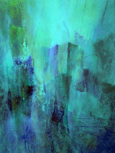 Dancing shapes - translucent water of the South Seas von Annette Schmucker