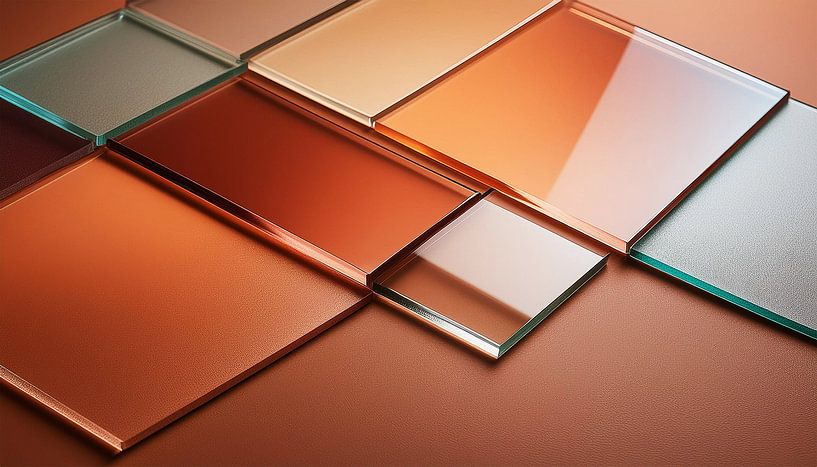 Glas mit Verschiedene Farben von Mustafa Kurnaz