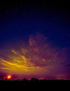 Night sky van Rene scheuneman