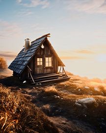 Hütte mit Ausblick