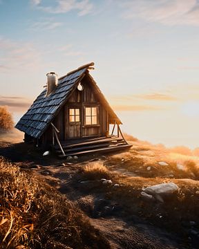 Hut with a view by fernlichtsicht