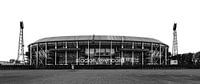 Stadion Feyenood (De Kuip) in Rotterdam van Mark De Rooij thumbnail