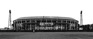 Stadion Feyenood (De Kuip) in Rotterdam van Mark De Rooij