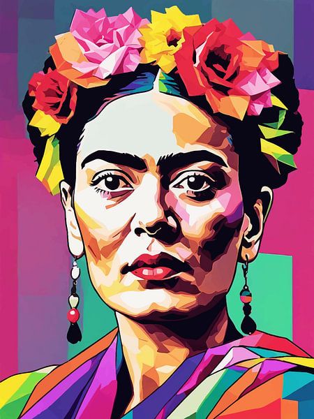 Frida Pop-art 2 van MIROKKU
