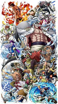 COMPLETE personages van One Piece van rinda ratuliu