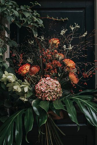 Still life of a special bouquet