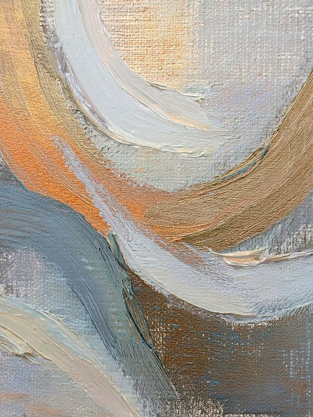 Abstract art- Series: Oil on canvas - 2 by Studio Pieternel