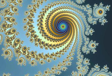 Kleurrijke fractal - Wiskunde - Mandelbrot van MPfoto71