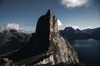 Segla on Senja in Norway in Dark Tone