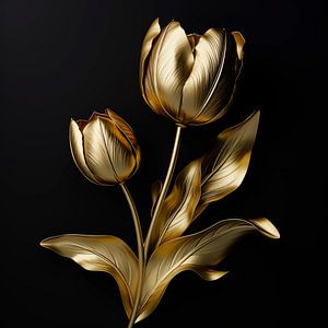Goldene Tulpen