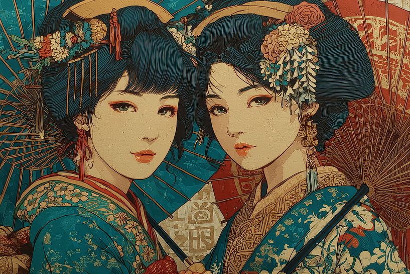 modern japanese art by Egon Zitter