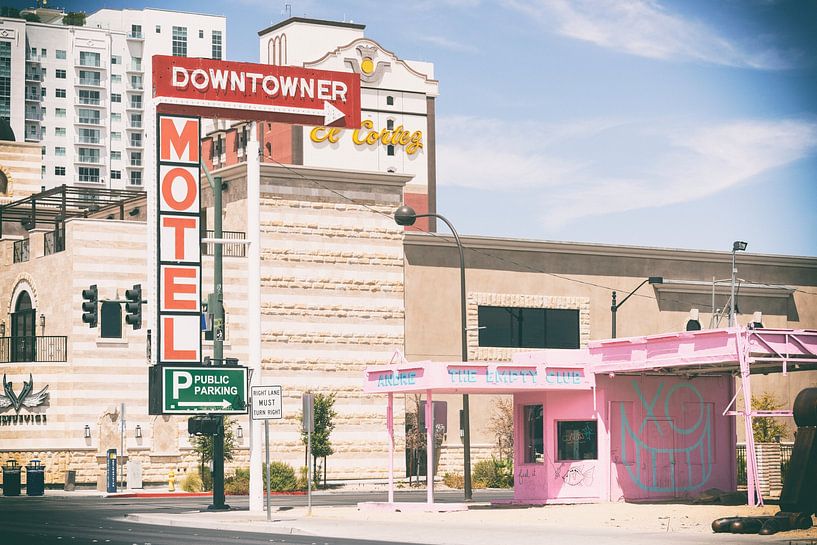 American West - Downtown Vegas by Philippe HUGONNARD