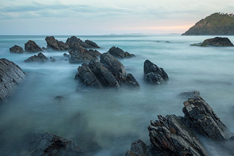 La formation rocheuse de la côte est de l'Australie par Jiri Viehmann