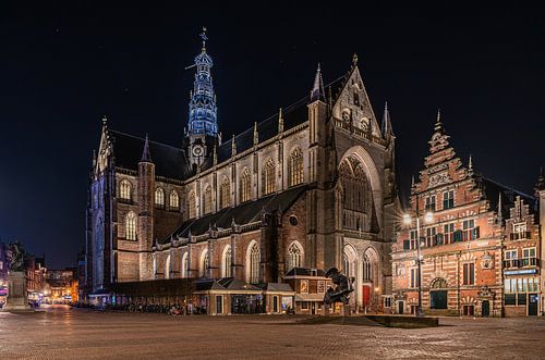 Sint-Bavokerk & Frans Halsmuseum in Haarlem van Jeroen de Jongh Fotografie
