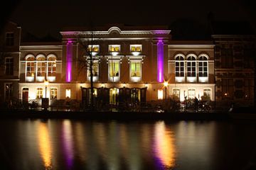 Leidse Schouwburg Leiden - nachtopname
