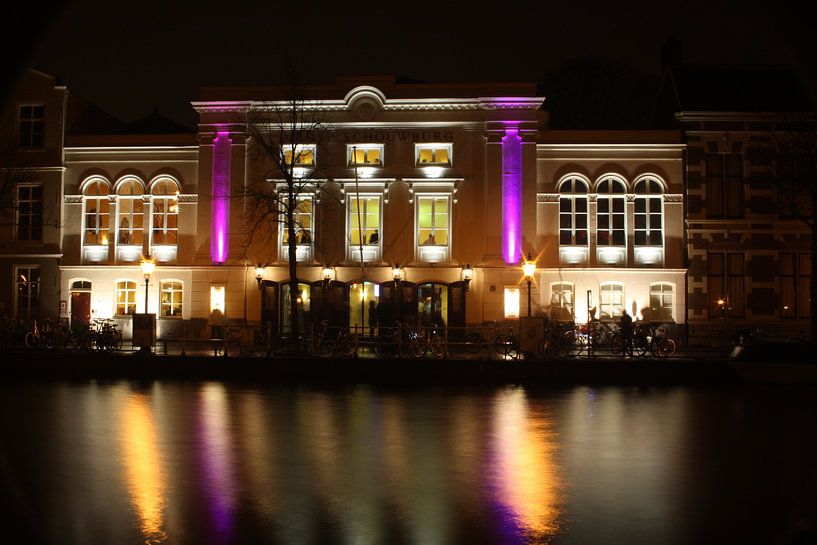 Theather of Leiden by Night by Chantal Cornet
