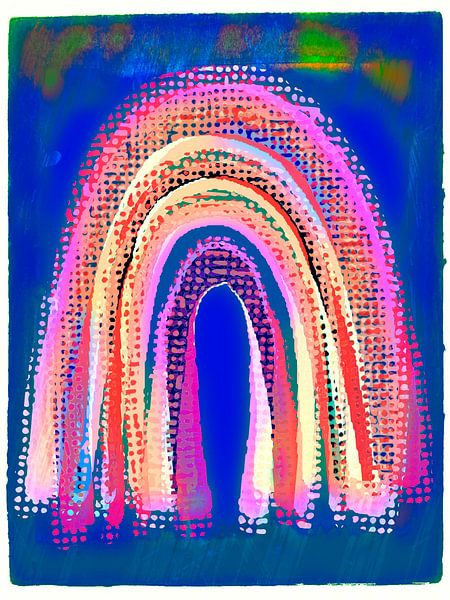 Rainbow by Mad Dog Art