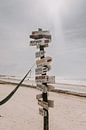 Wegwijs bord | Strand | Mexico | Holbox van Roanna Fotografie thumbnail