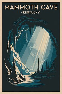 Mammoth Cave, Kentucky by Poster Art Shop