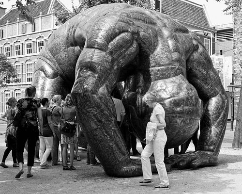 Watching only ladies!