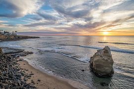 A Winter Sunset at Sunset Cliffs by Joseph S Giacalone Photography