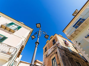 Häuser in Minori an der Amalfiküste in Italien