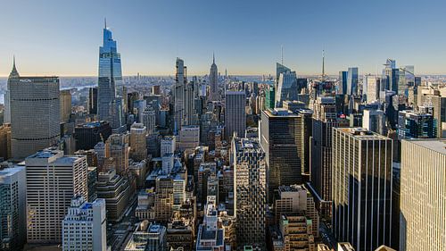 New York    Blick vom Rockefeller Center 2 von Kurt Krause