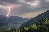 Lightning in the Alps