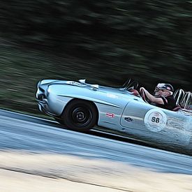 Mercedes 190 SLR ART ART 2.0 - Eggberg Klassik 2019 von Ingo Laue