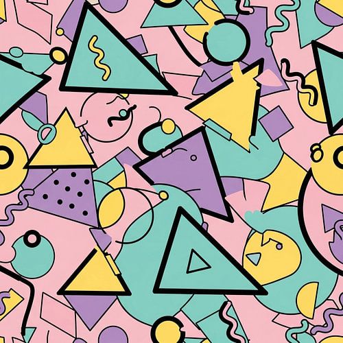 Memphis Pop Geometrie