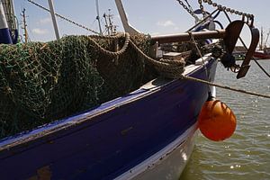 Bootsdetail im Hafen von Büsum