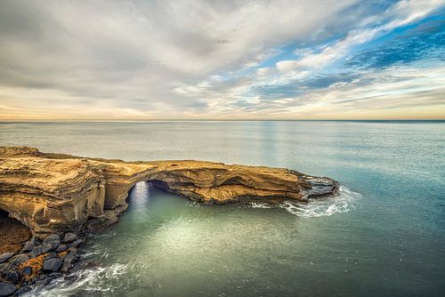 Winterochtend bij de boog