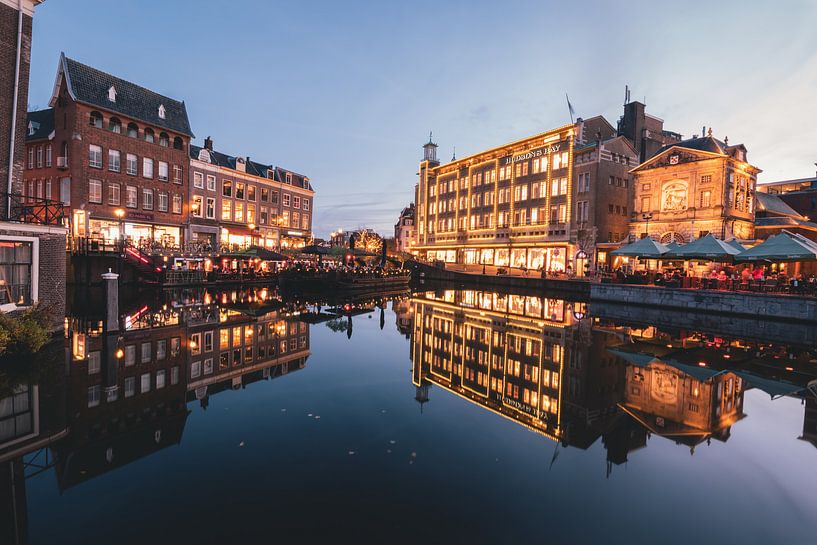 Nachtfoto Waag van Chris van Keulen