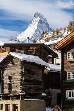 Zermatt op de Matterhorn van Jan Schuler