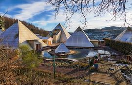 Het piramidepark in Lennestadt - Duitsland van Jan Schneckenhaus
