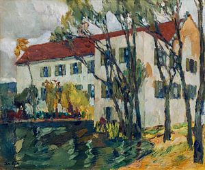 Leo Putz, Schloss Hartmannsberg, um 1910