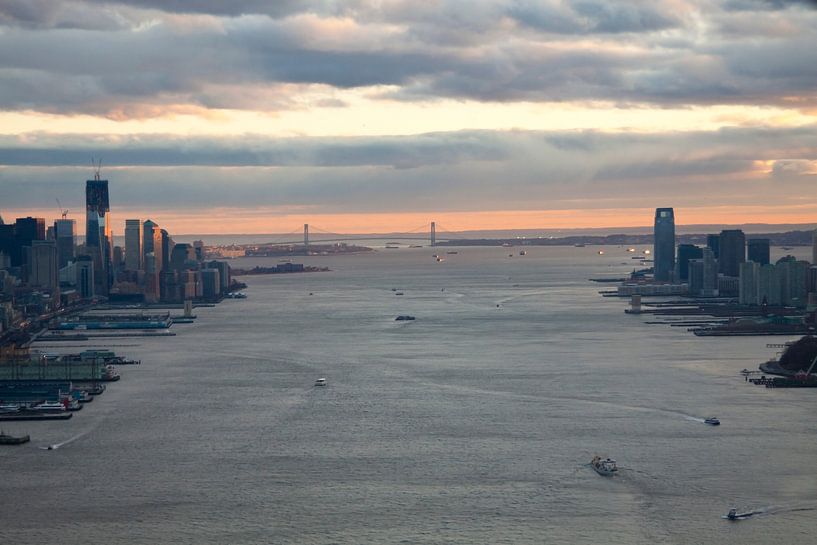 New Yorker Hudson River von Guido Akster