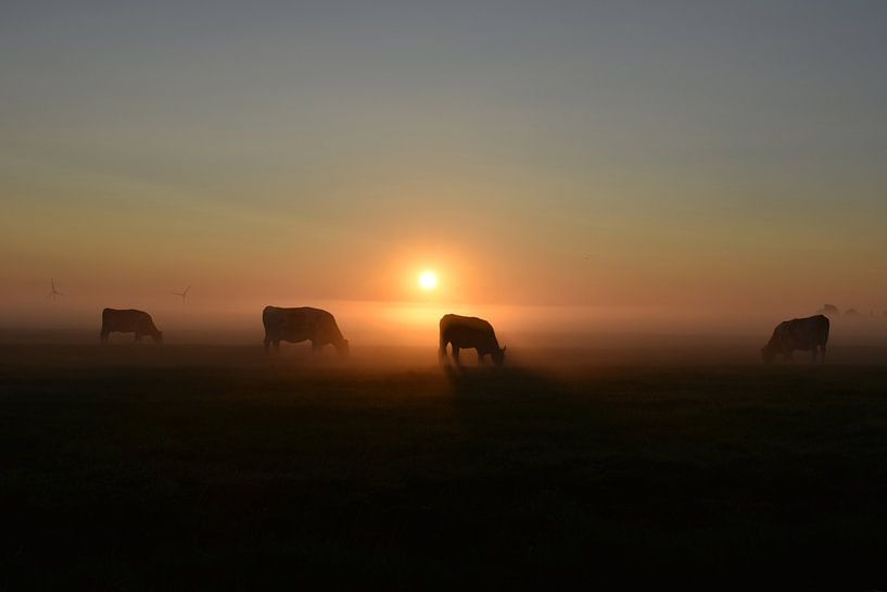 Märchenhafter Sonnenaufgang im Landschaft. von Shutterbalance