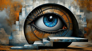 Das Auge der Zeit wacht stumm
