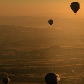 Ballonfahren in Kappadokien, Türkei von Melissa Peltenburg