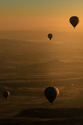Ballonfahren in Kappadokien, Türkei von Melissa Peltenburg