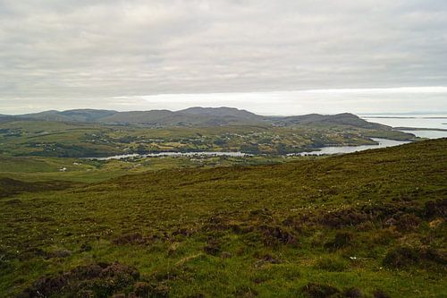 De Slieve League kliffen in het westen van County Donegal, Ierland
