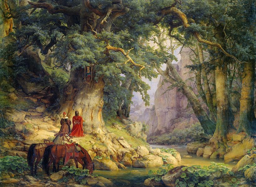 Carl Friedrich Lessingcarl Friedrich Lessing ,de millennial eik van finemasterpiece