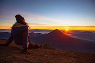 The view after climbing the Acatennago volcano by Michiel Ton thumbnail